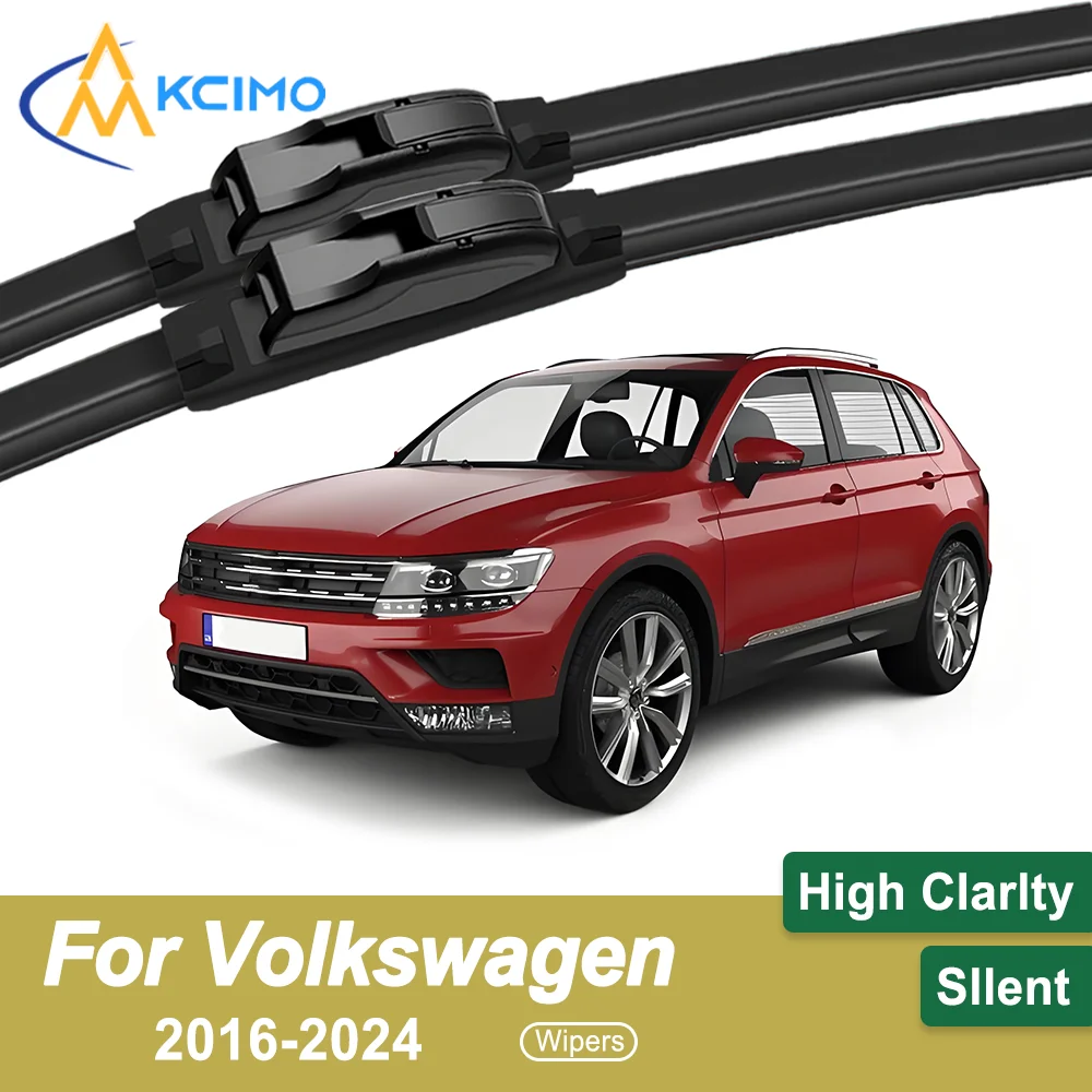 

2-Pack Superior Wiper Blades for Volkswagen Tiguan AD1 AX1 2016-2024 All-Season Durable Quiet Wiping Uninterrupted Visibility