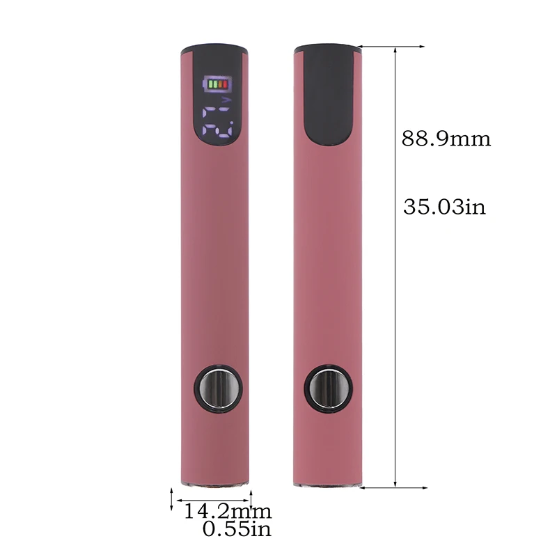 Kit penna Mini saldatore 1pc-tensione regolabile e Design portatile-ideale per progetti fai da te interfaccia 510 nero/rosa