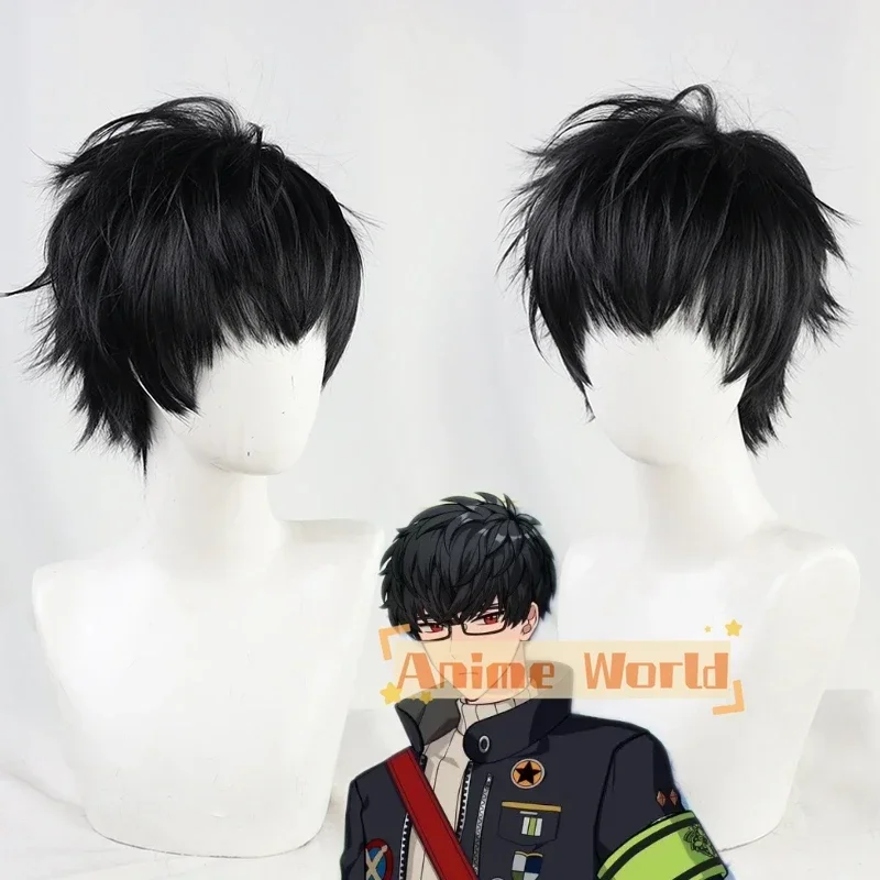 Game Promise of Wizard Lennox Cosplay Wig Halloween Synthetic Hair Heat