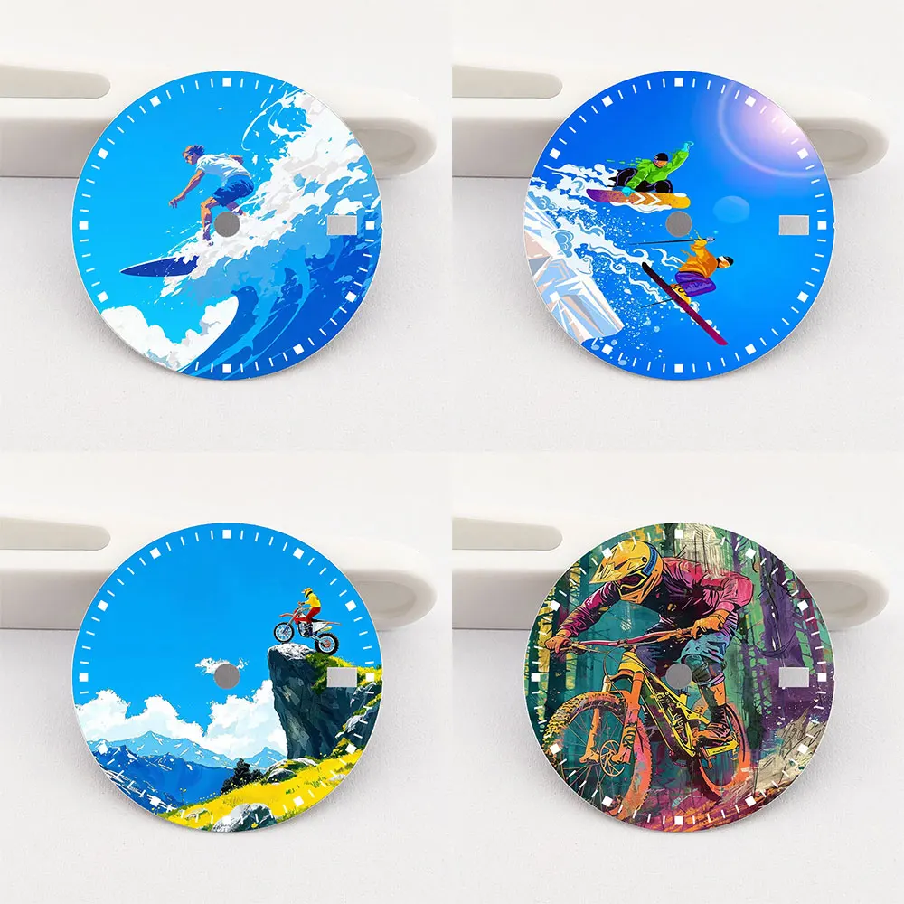 時計文字盤-285mm-nh35文字盤-カスタム文字盤-カラー印刷-時計部品-nh35-36ムーブメント対応