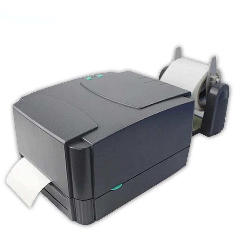 Barcode Label Printer 244pro 342E Thermal Transfer for Coated Paper Matte Silver Sticker Printing