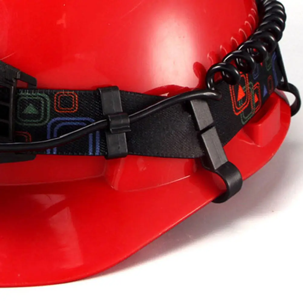 

50Pcs Hard Hat Headlight Clips Mount Hook Easy Installation Non-Slip for Construction and Outdoor Jobs Headlight Clip