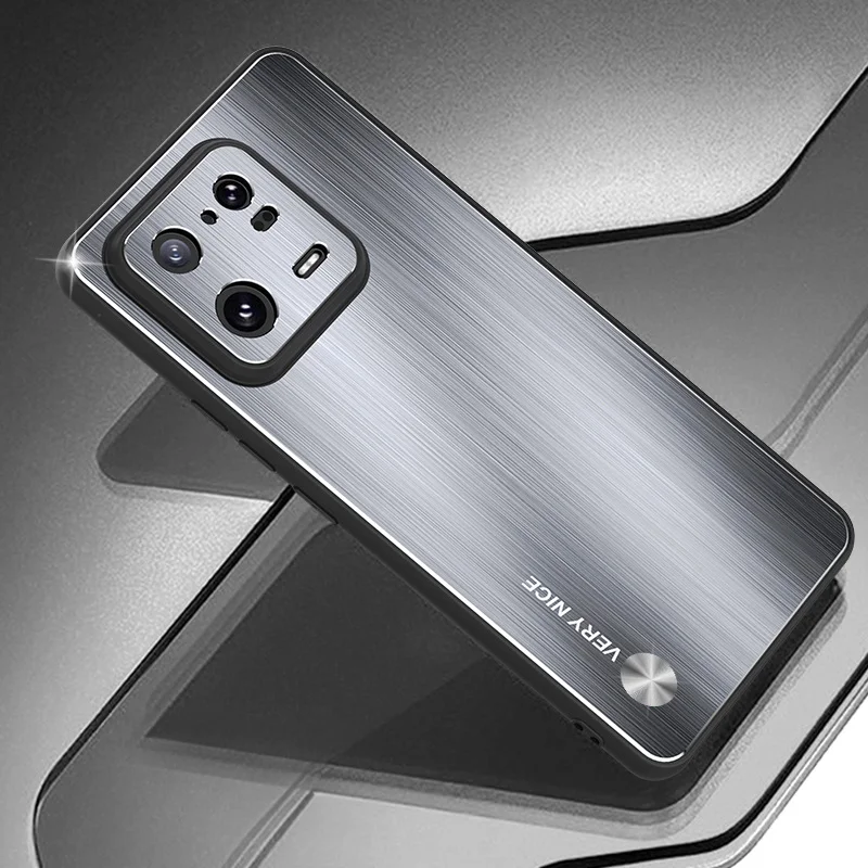 For Xiaomi 13 12 Pro  Metal Case Lens Full Protection Frosted Brushed Phone Cover For Xiomi Mi12Pro Mi13Pro Protective Shell