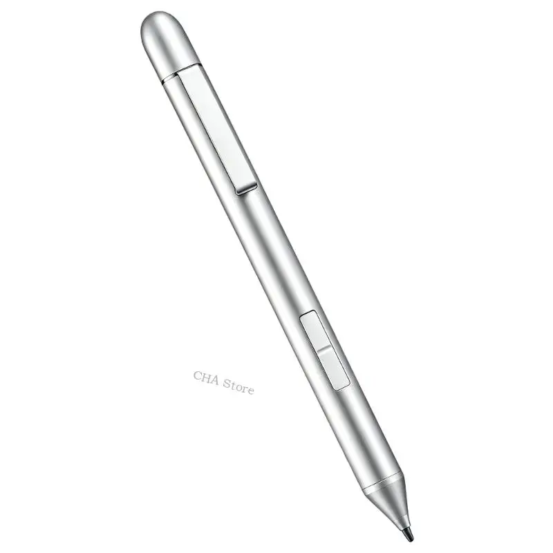 Digital Writing Pen with a Smooth Metal Body and Integrated Pocket Clip for 1020 Handwriting, Document Annotation, and Drawing