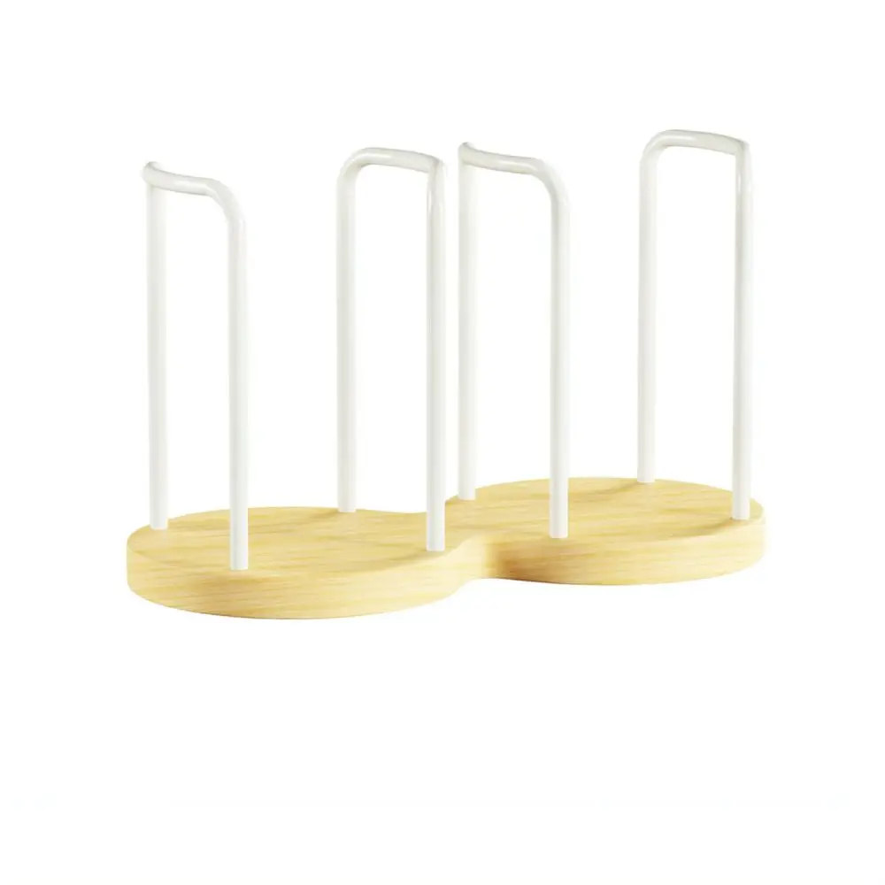 Wooden Cup Storage Dispenser For Ouchengjun Desktop Organizer Kitchen Countertop Disposable Paper Cup Holder Rack Stand view 3