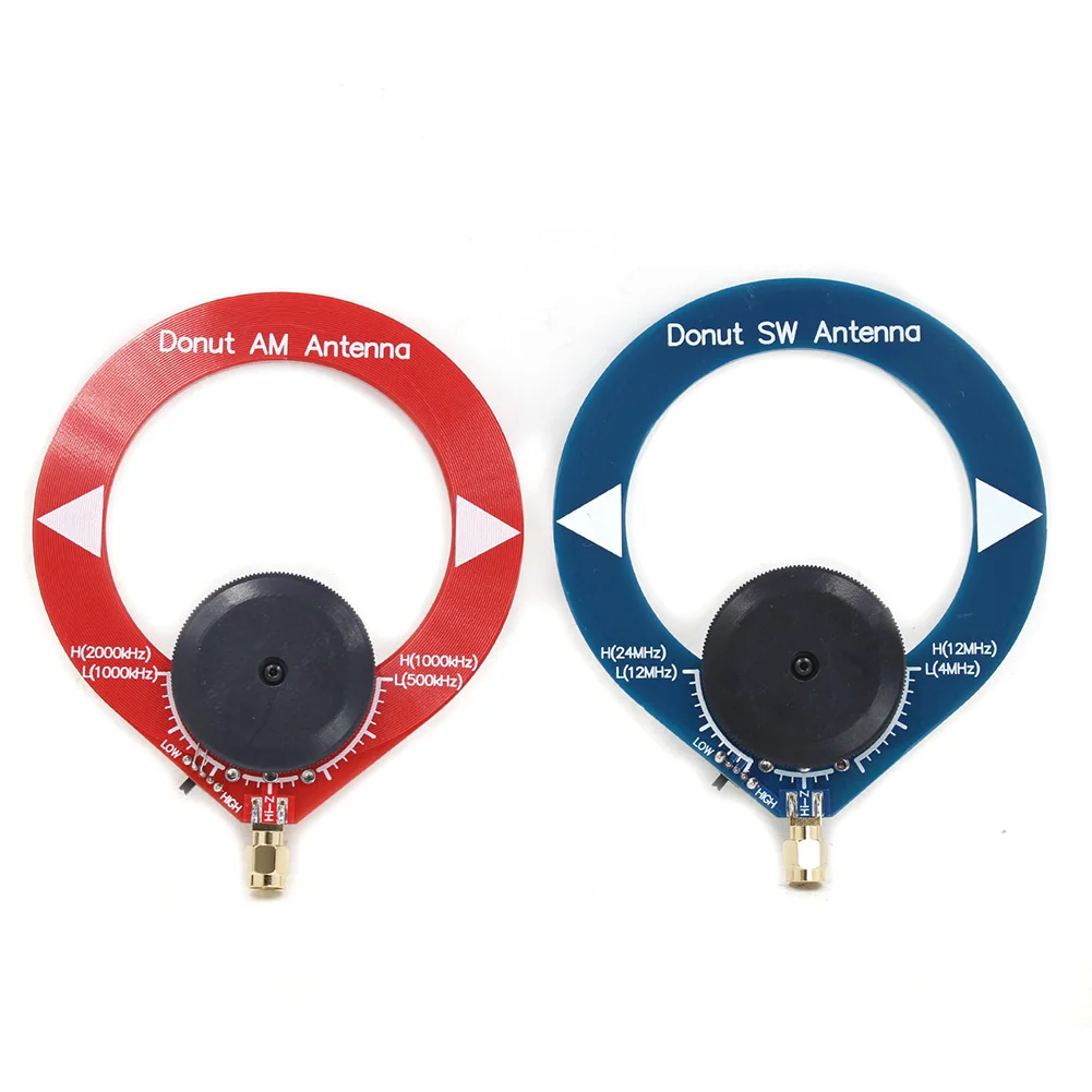 دونات Loop: تقييم ونصائح لاستخدام دونات AM MW/SW Antenna Mini Loop Antenna