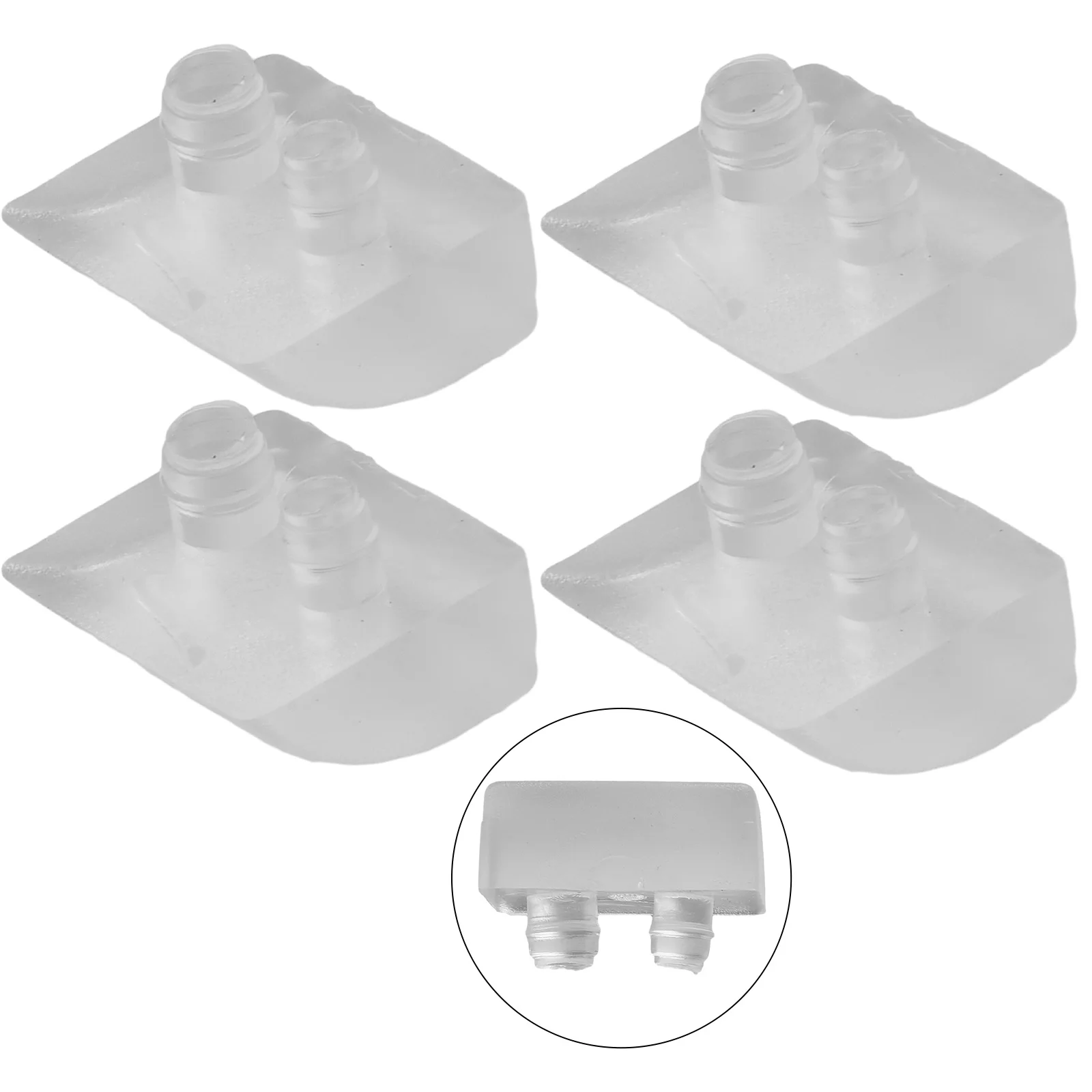 4 Repuestos de Zapatas para Robot Limpiafondos Hayward Navigator AXV417WHP Diseñados para Integración Funcional y Soporte de Movimiento