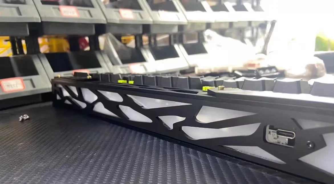 Made68 Hollow Shell Acrylic Custom Magnetic Switch Keyboard Case Suitable for Made68 Made68pro Made68ultra Keyboards Accessories