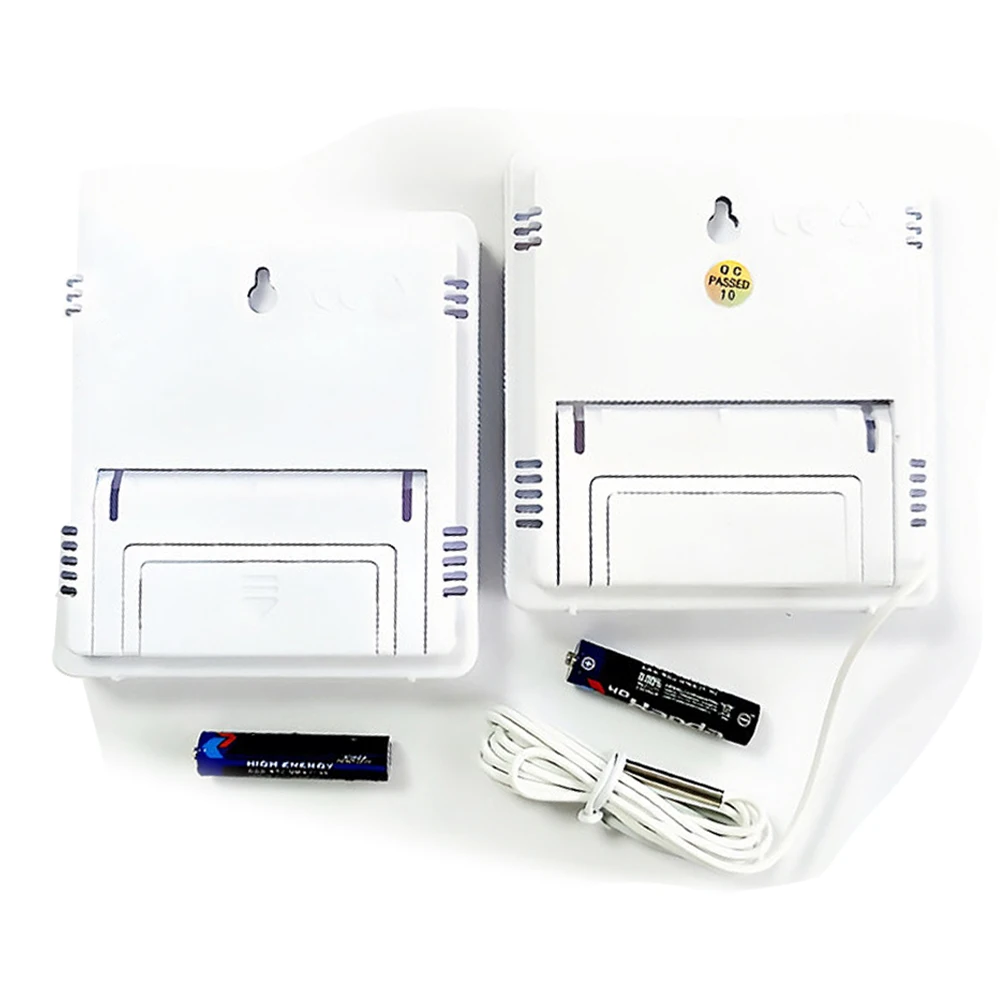 Indoor Outdoor Multifunctional Digital Temperature and Humidity Meter Clock Alarm Calendar with HTC-1 HTC-2 Waterproof Probe