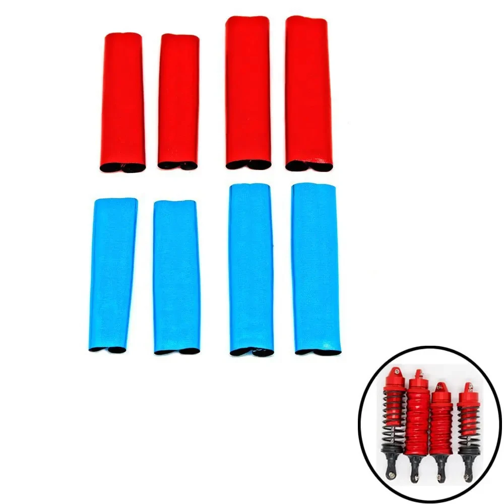 4Pcs Dust Proof Shock Absorber Dust Cover Guard for Traxxas Slash 4X4 4WD Rustler Stampede Upgrades Parts