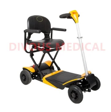 Outdoor Travel Adult Four-wheeled Electric Car Smart Folding Mobility Scooter