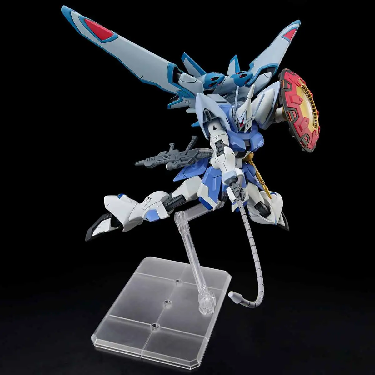 バンダイ本物のオリジナルガンプラモデルキット HGUC 1/144 アニメフィギュア ZGMF-2027/A ギアンストロームアクションフィギュア模型玩具ギフト子供のための