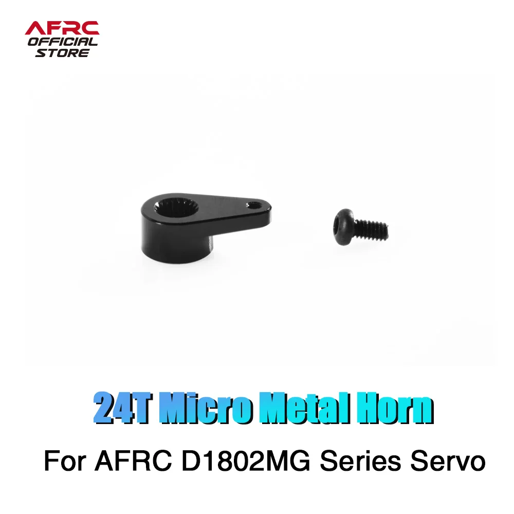 AFRC H1006 24T Micro Metal Horn For AFRC D1802MG Series Servo Metal Upgrade Parts RC Car DIY Assembly Upgrading