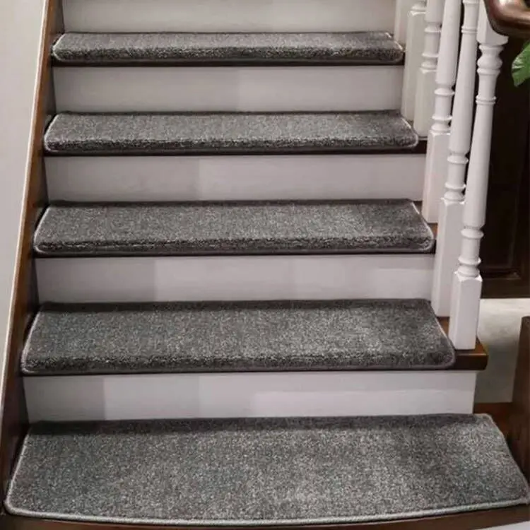 NONE Nordic Stair Treads Solid Wood Beige 24x65 cm 4
