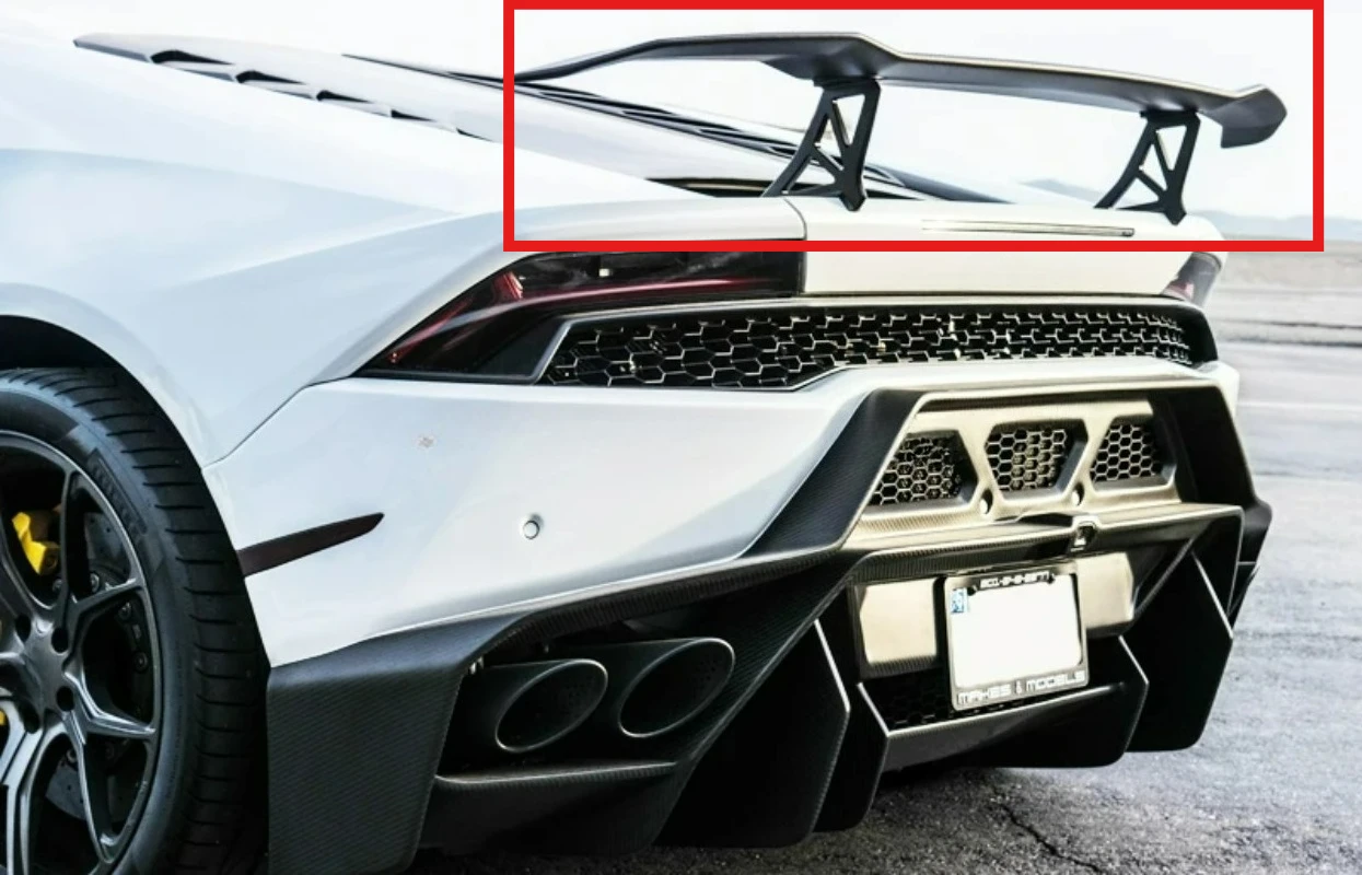 

Supercar-Grade FORLamborghini Huracan LP580 LP610 Vor-Type Carbon Fiber GT Wing Rear Spoiler