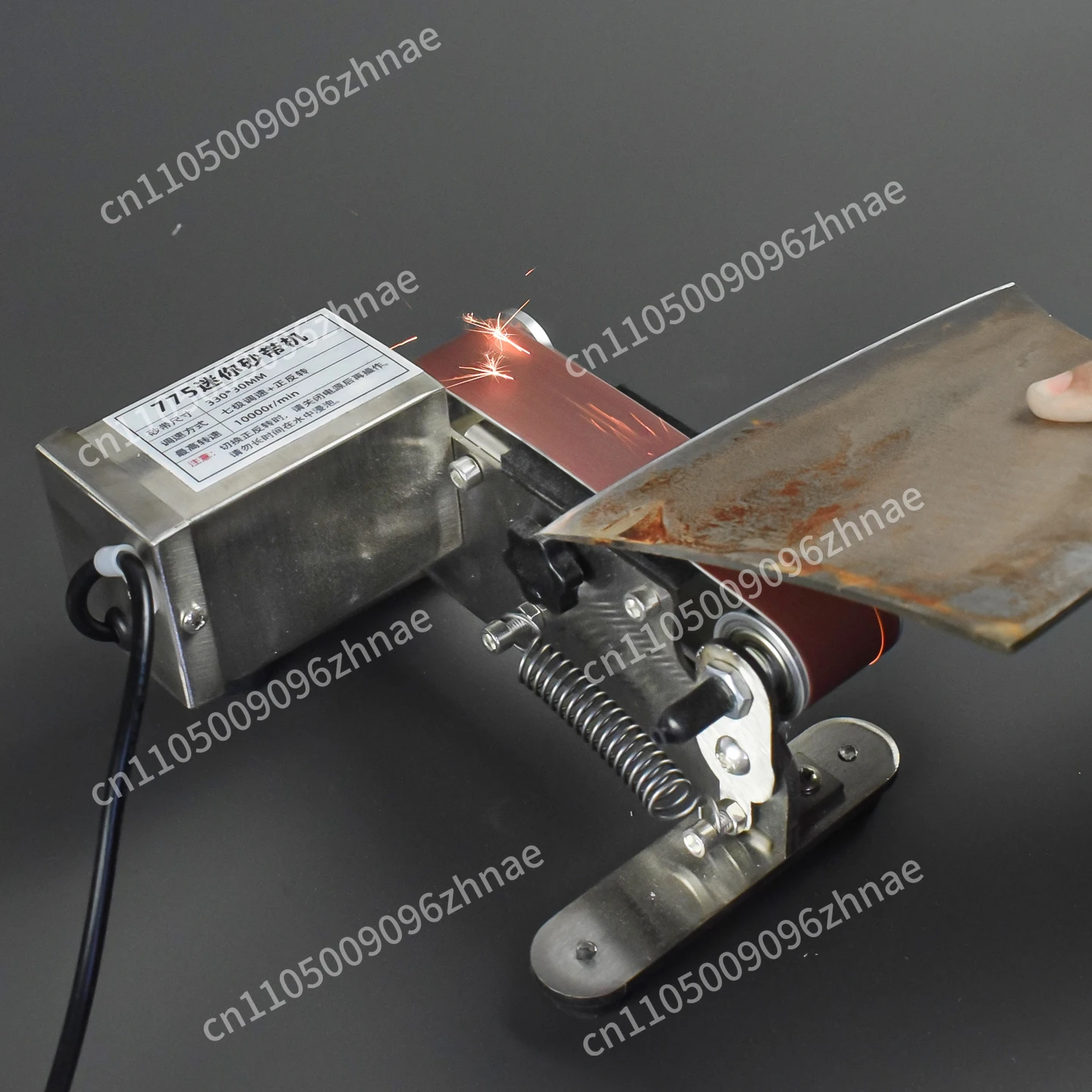 Flow cooling numerical control motor automatic small knife sharpener electric belt sharpener multi-purpose