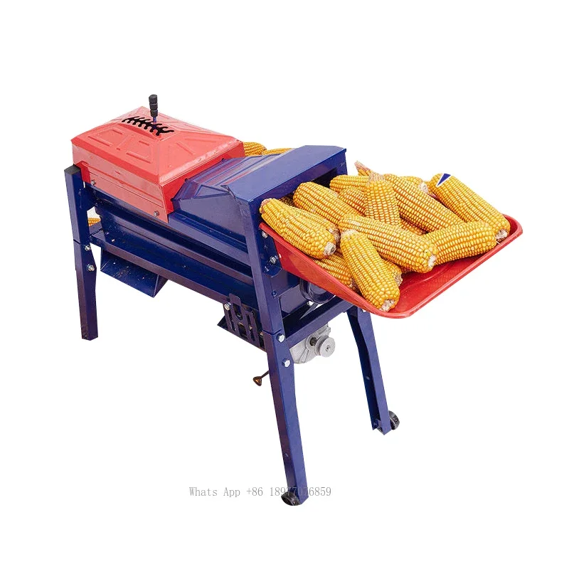 Flow Packing Farms Peeler And Sweet Shelling Machine Multifunctional Maize Sorghum Thresher Rice Corn Sheller