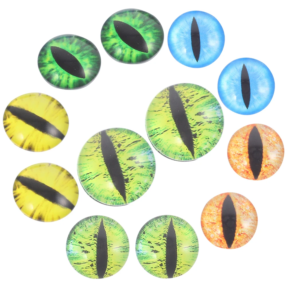 

Large Crystal Glass Eye Beads Jewelry Eyeballs for Material Eyes Crafts Realistic