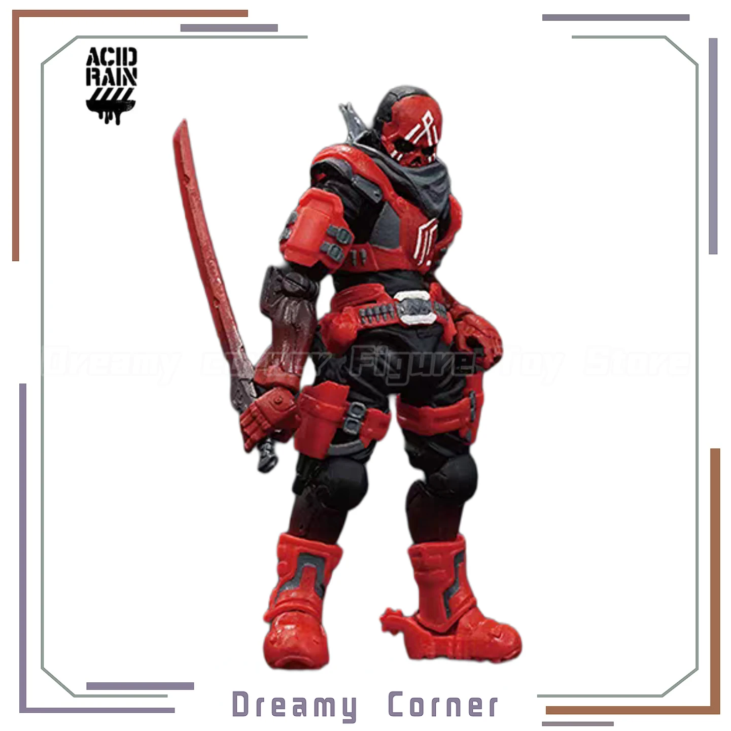 

【В наличии】Оригинальная фигурка Acid Rain War FAV-H06 FAV-H07 BLOODSBANE ESBAT 1/18, модель орнамента