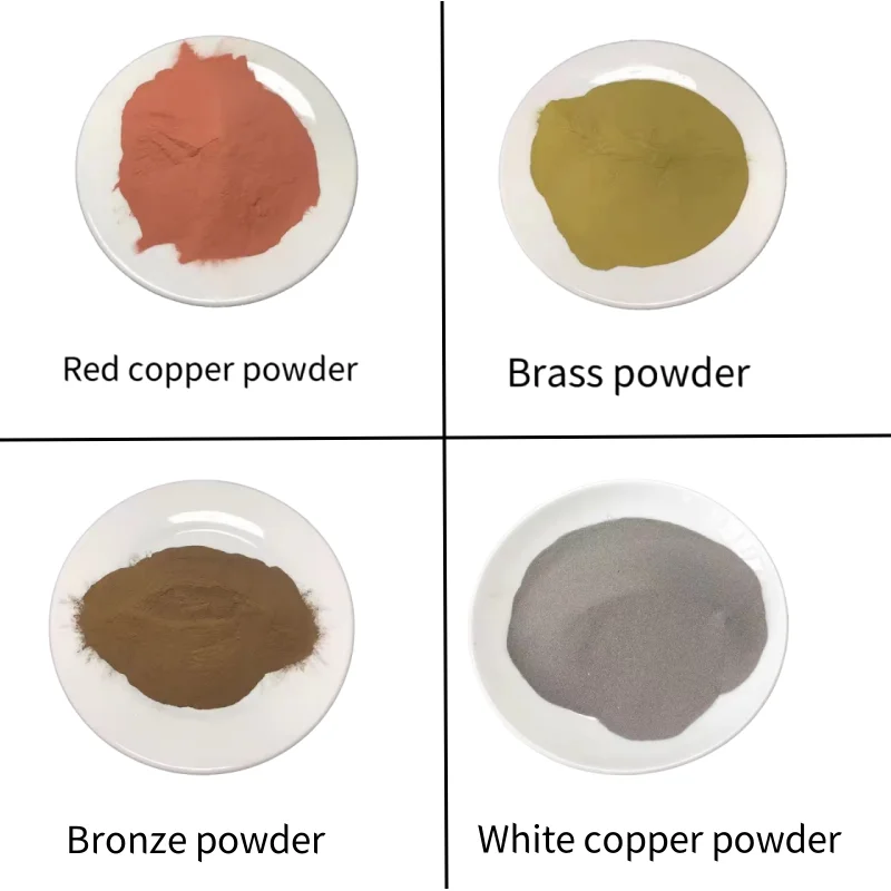High Purity Ultra-Fine Purple Red Copper Powder Brass Powder Bronze Powder White Copper Powder Scientific Research Experiment