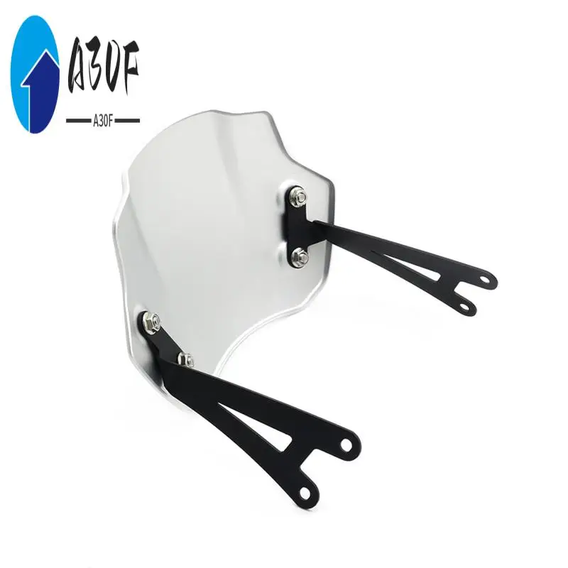 

A30F-Motorcycle Windshield Wind Screen Deflector Viser Visor For Speed 400 Scrambler 400X 400 X 2024