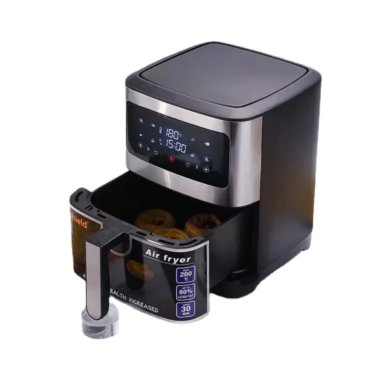 Multifunctional air fryer large-capacity oven intelligent temperature control can be reserved window high-power electric fryer