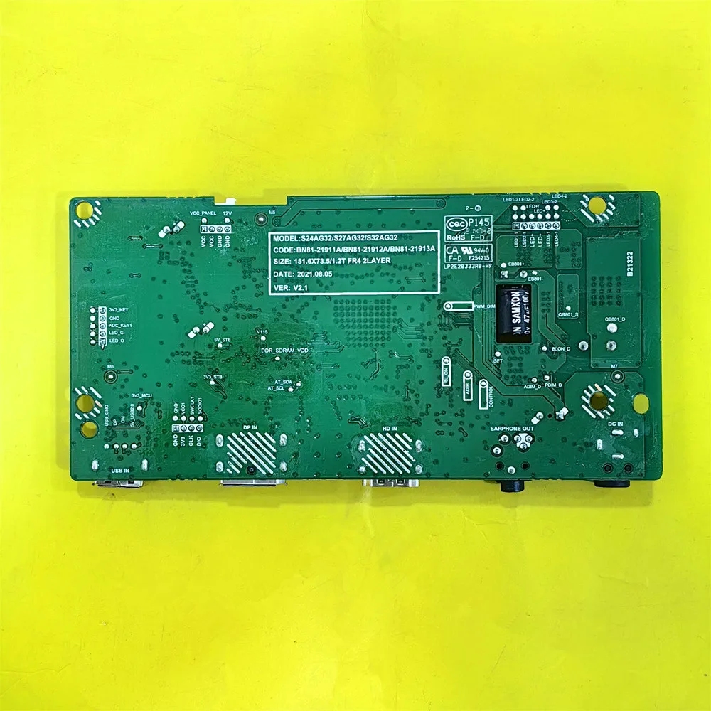Детская материнская плата ME.NT68874.EB711 материнская плата BN81-21913A/21912A/21913A для монитора S24AG32 S27AG32 S32AG32 S32AG320NU