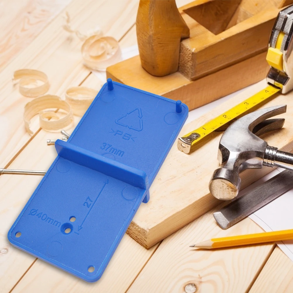 النجارة المفصلي ثقب الحفر محدد خزانة نافذة الباب دليل ثقب الحفر أداة #3