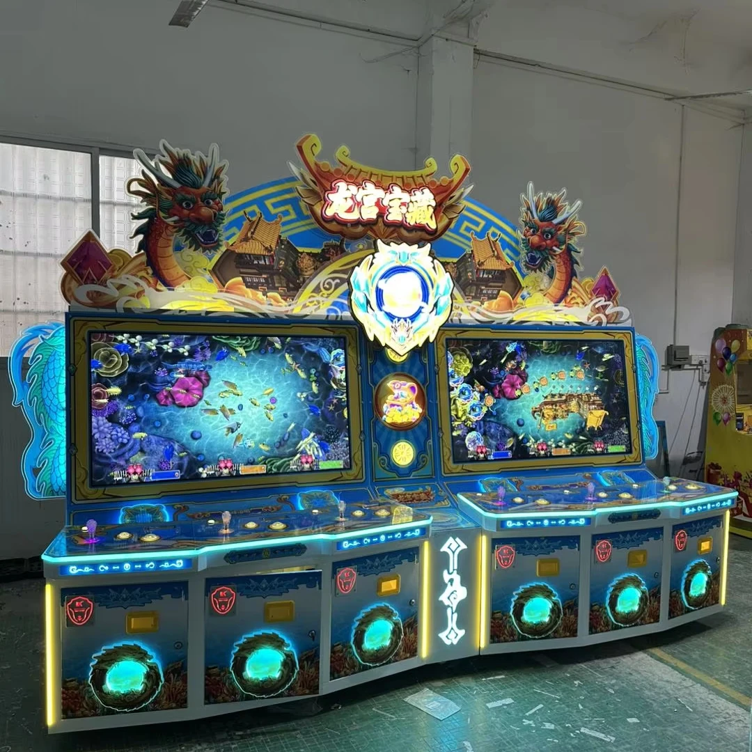 1pcsHot Sale 8-Player Skill Fishing Game Machine Coin Operated Arcade Hunter Fish Table Popular Gaming Fish Table