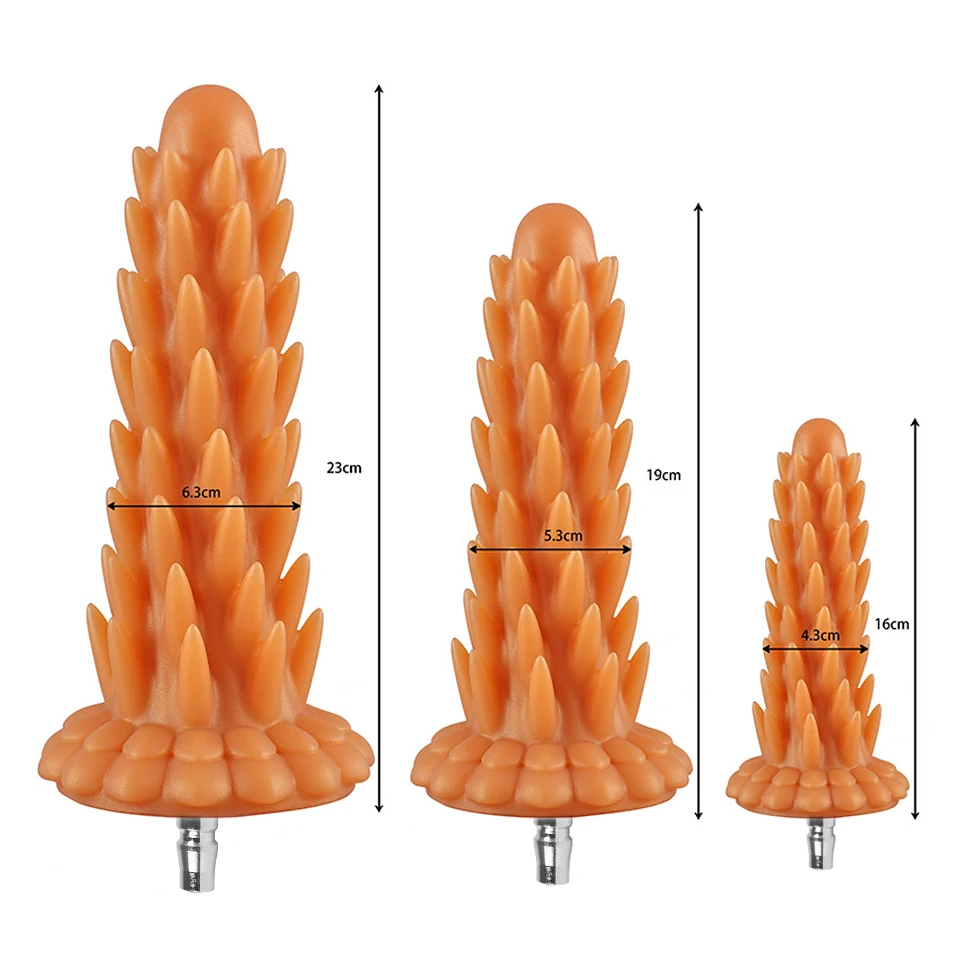 ROUGH BEAST Silicone Dildo Accessories for Vac-U-Lock Sex Machine Anal Plug Masturbator Sex Toys for Women and Men Attachments