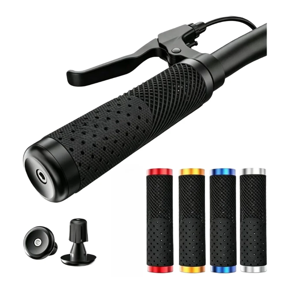 Ventilated Handlebar For grips Designed for Heat Dissipation and Moisture Management During High-Intensity Cycling Activities