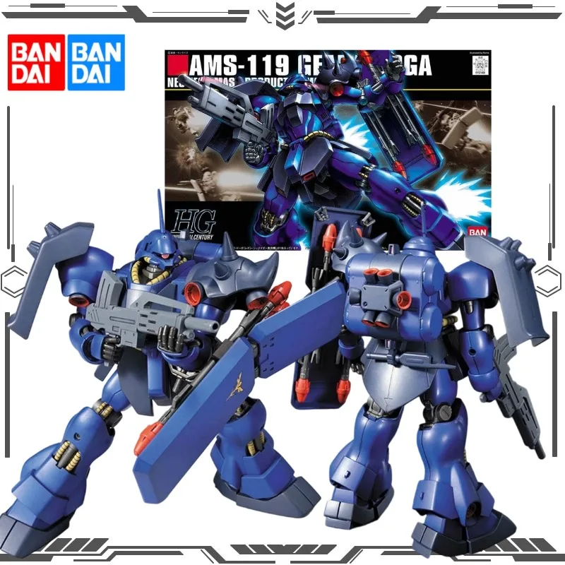 Bandai HGUC 1/144 AMS‑119 Geara Doga Rezin Schnyder Custom Assembly Model Kit Mobile Suit Gundam Char's Counterattack Model