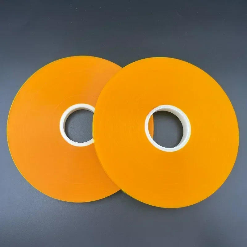 10pcs strapping machine film tape adhesive free hot melt tape 12mm wide 150mm long 4cm inner core diameter