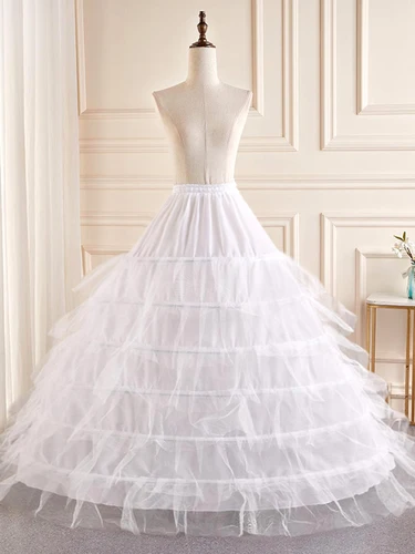 Imagen 2 del producto Enagua de boda, enagua, vestido de baile, crinolina, para vestidos de novia, vestidos formales y de graduación, falda de aro nupcial de tul esponjoso