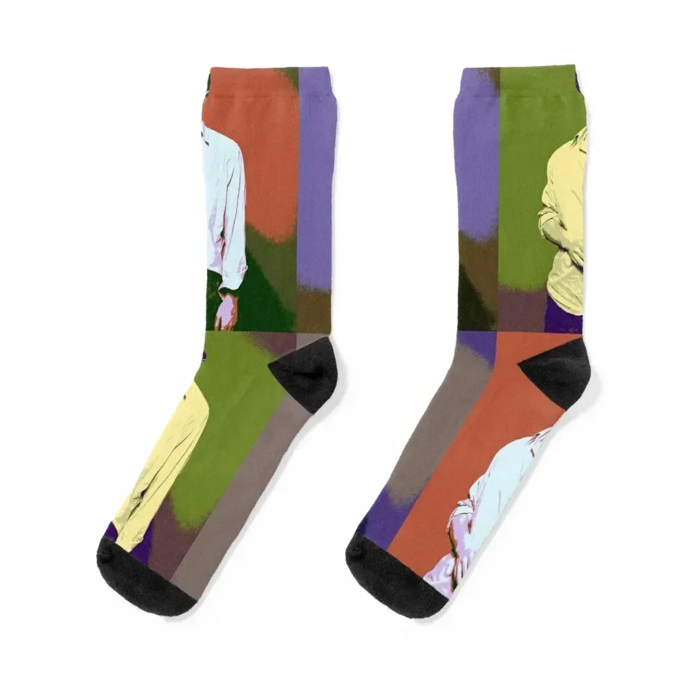 

Hugh Grant Pop Art Socks gift cotton sports and leisure men cotton high quality Male Socks Women's