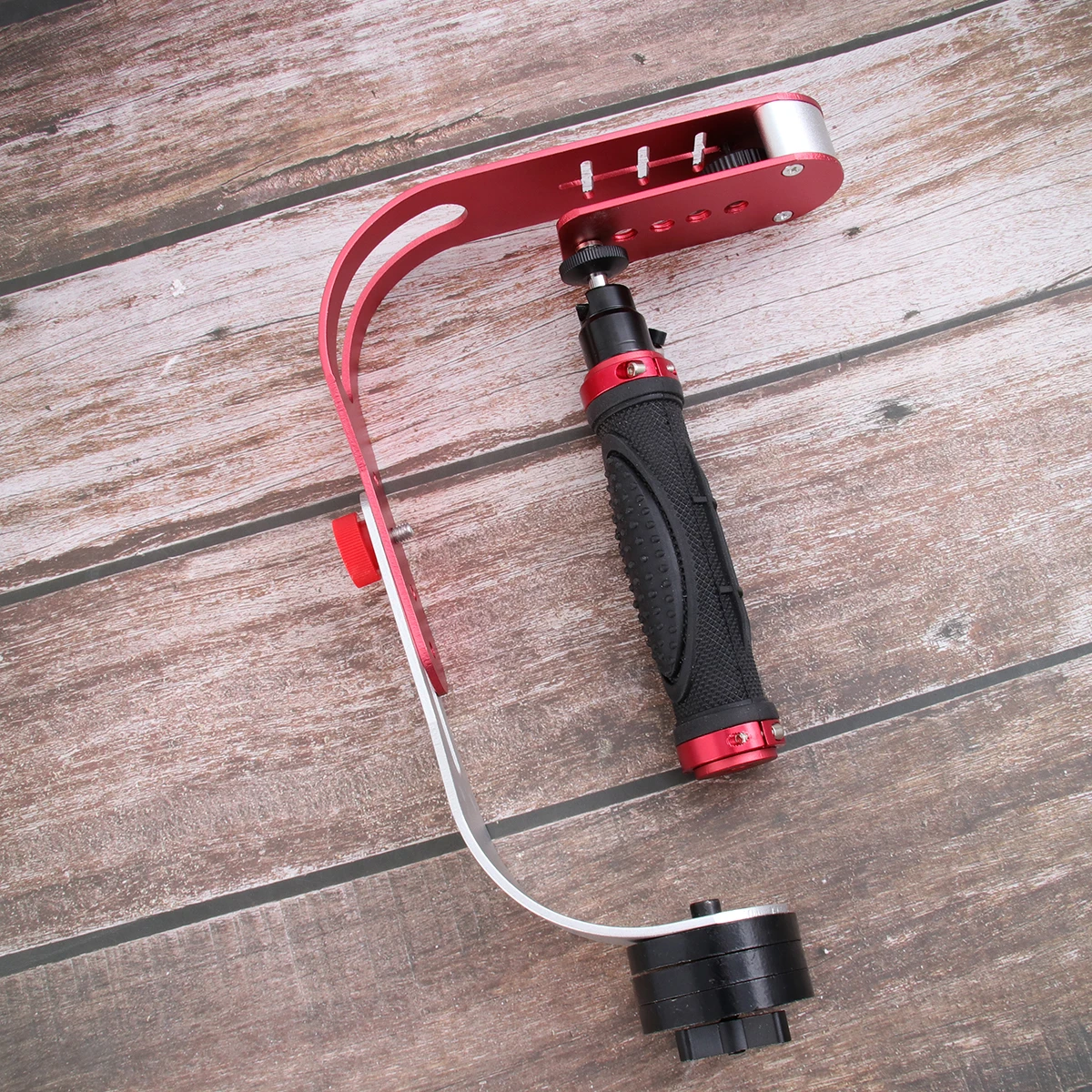 

1Pcs Bow-Type Camera Stabilizer Handheld Holder Red for Dslr Taking Travel Vibration Control Camera Stabilizer