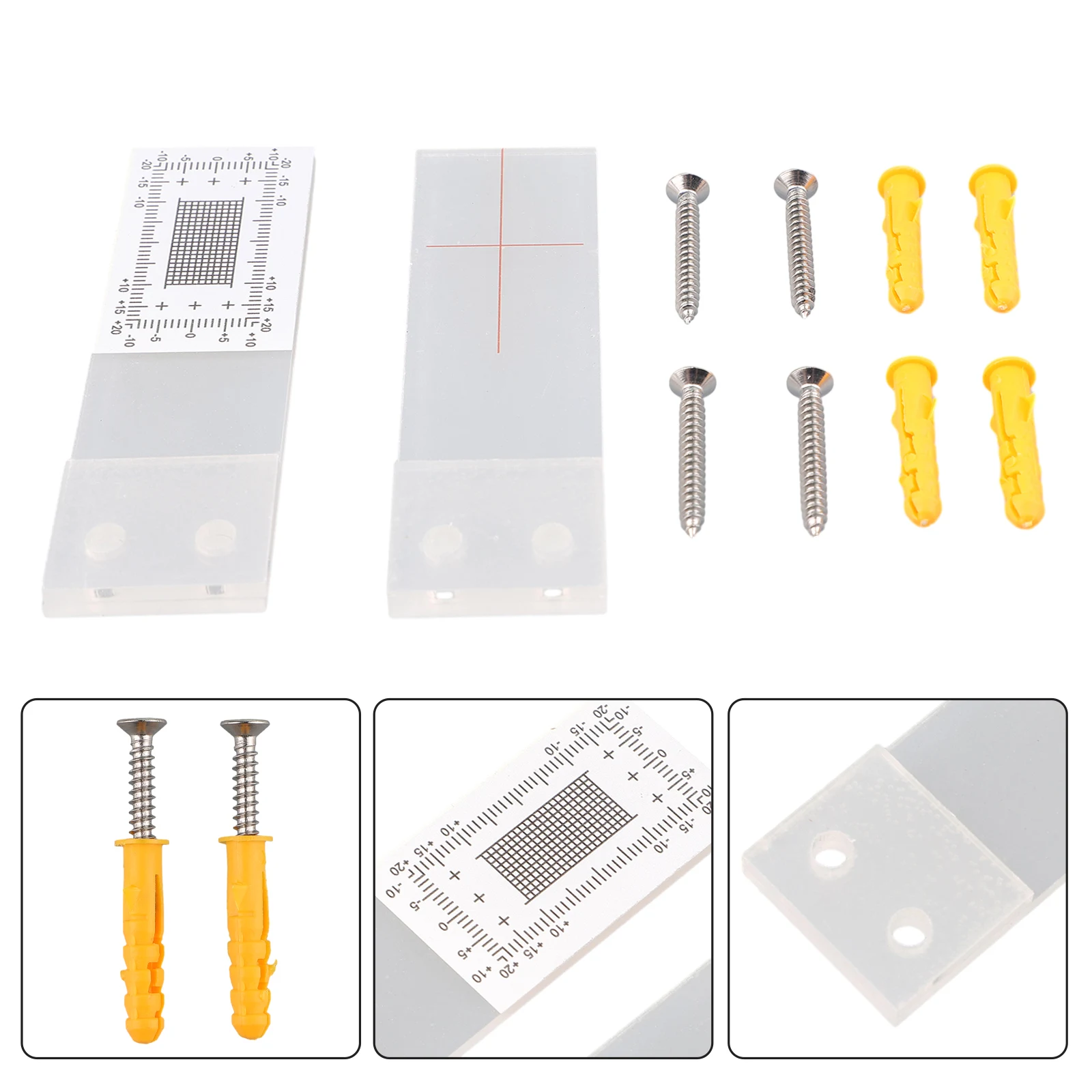 Brand New High Quality Crack Monitor Portable Nice Part Plastic Tell Tale Crack Width Exquisite Simple Fresh Simulation