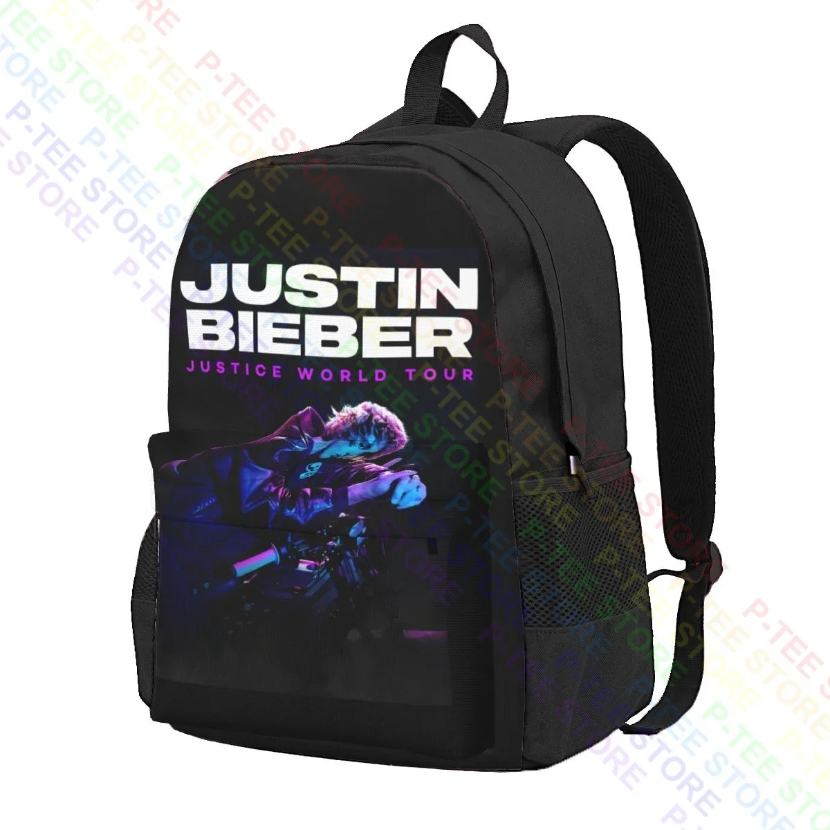 Justin Bieber World Tour 2022 North America Large Capacity Backpack School New Style Eco Friendly School Sport Bag