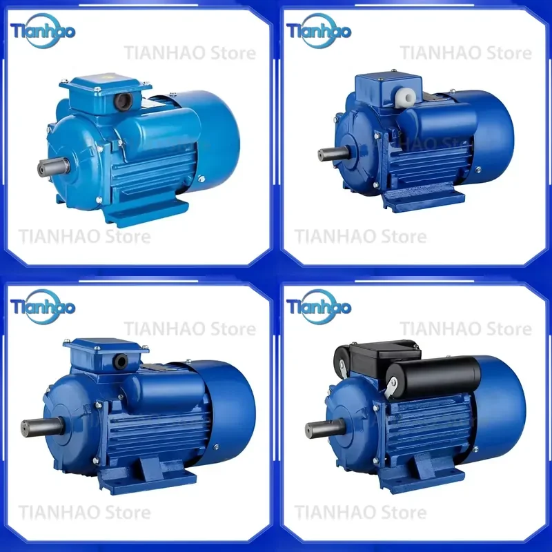 for 5HP 3.7KW Single Phase Capacitor Start Asynchronous Motor AC Electric Engine Industrial Power Tool Replacement Part