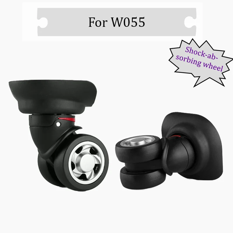 

For W055 Super-durable universal 360-degree swivel wheel Heavy-duty suitcase wheel replacement - Easy installation