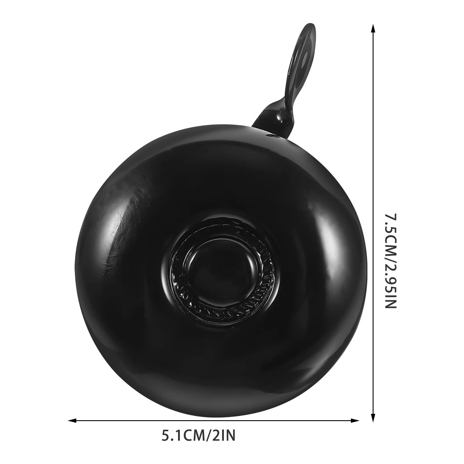 2 قطعة جرس دراجة مناسبة ل 22 مللي متر تصميم المقود المحمولة مكافحة الشيخوخة جرس الدراجة بصوت عال لهجة واضحة لجبال الطريق