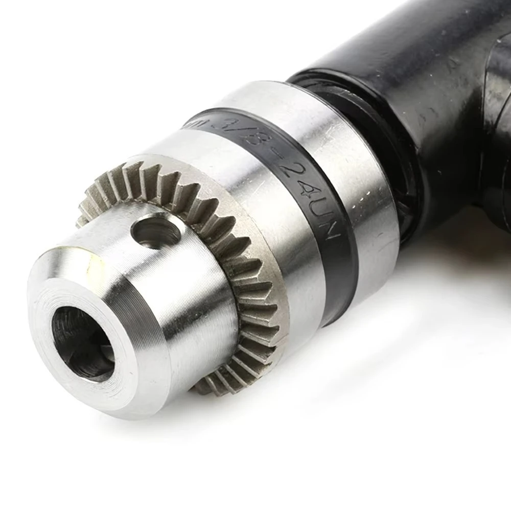 90 Degree Black Right Angle Electric Drill Corner Tool Aluminum Alloy Turning Tool Iron Chuck Narrow Space Adapter Drilling
