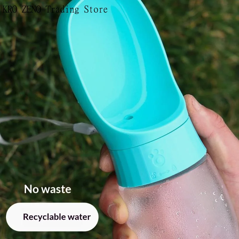 500ml Big Dog Water Bottle Portable Drinking Bowl For Small Medium Dogs Cat Travel Hiking Puppy Pet Water Dispenser Cup Labrodor - view 5