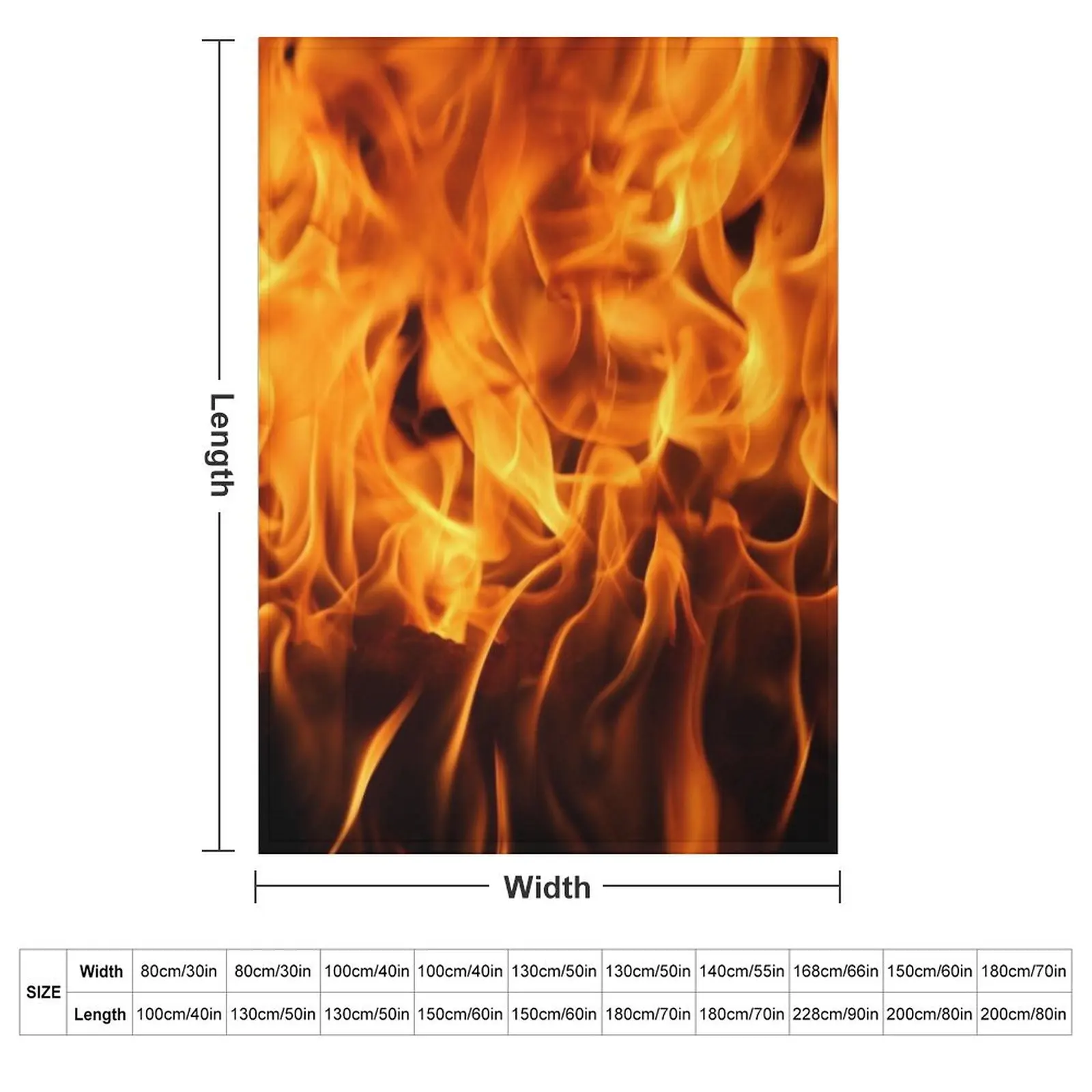 Fire flames Throw Blanket Luxury Designer heavy to sleep Sofa Throw Picnic funny gift Designers Blankets