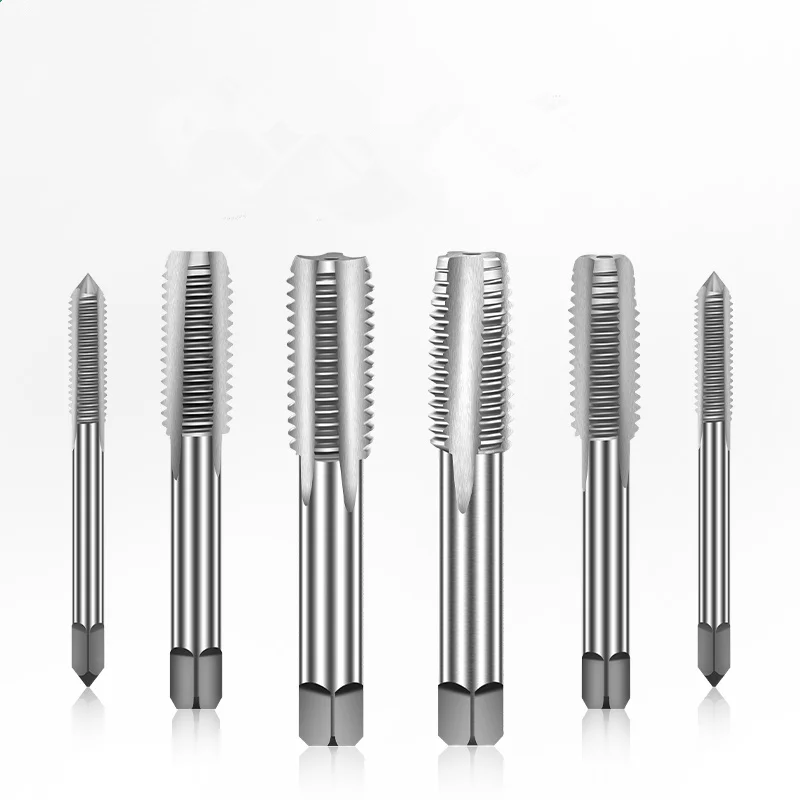 M17 M18 M19 x 1x1.25x1.5x1.75x2x2.5 Pitch Metric HSS Left Hand Tap Pitch Threading Tools For Mold Machining