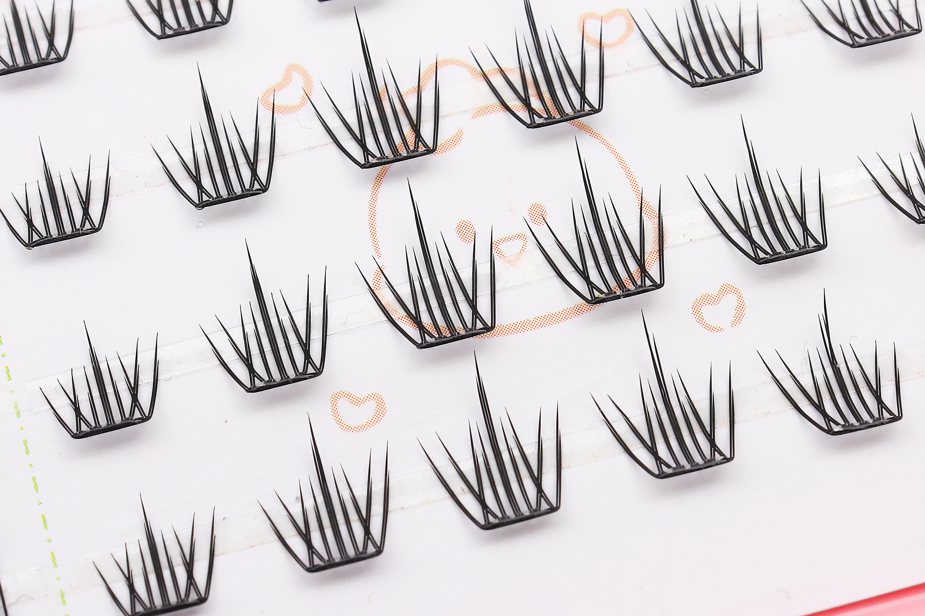 DINGSEN 1 Set Premium Kleberfreie Manga-Wimpern, Weiche, Flauschige Einzelwimpern für DIY Natürliche Wimpernverlängerung – Detail 17