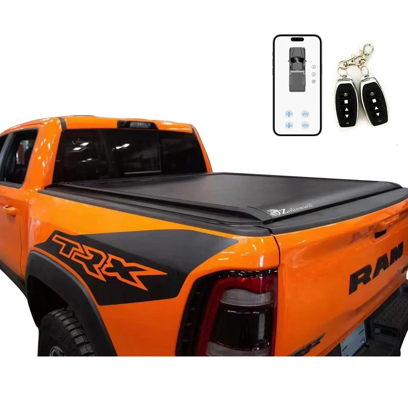 

Zolionwil Heavy Duty Adjustable Pick Up Tonneau Cover for Dodge Ram