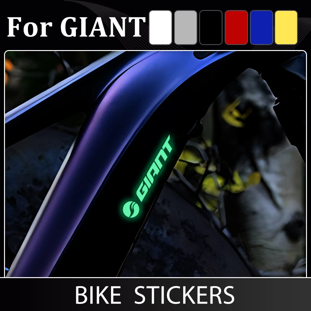 Bike Glow Stickers Waterproof Decal for GIANT TCR Revolt Anthem Escape Propel Defy Bicycle Accessories