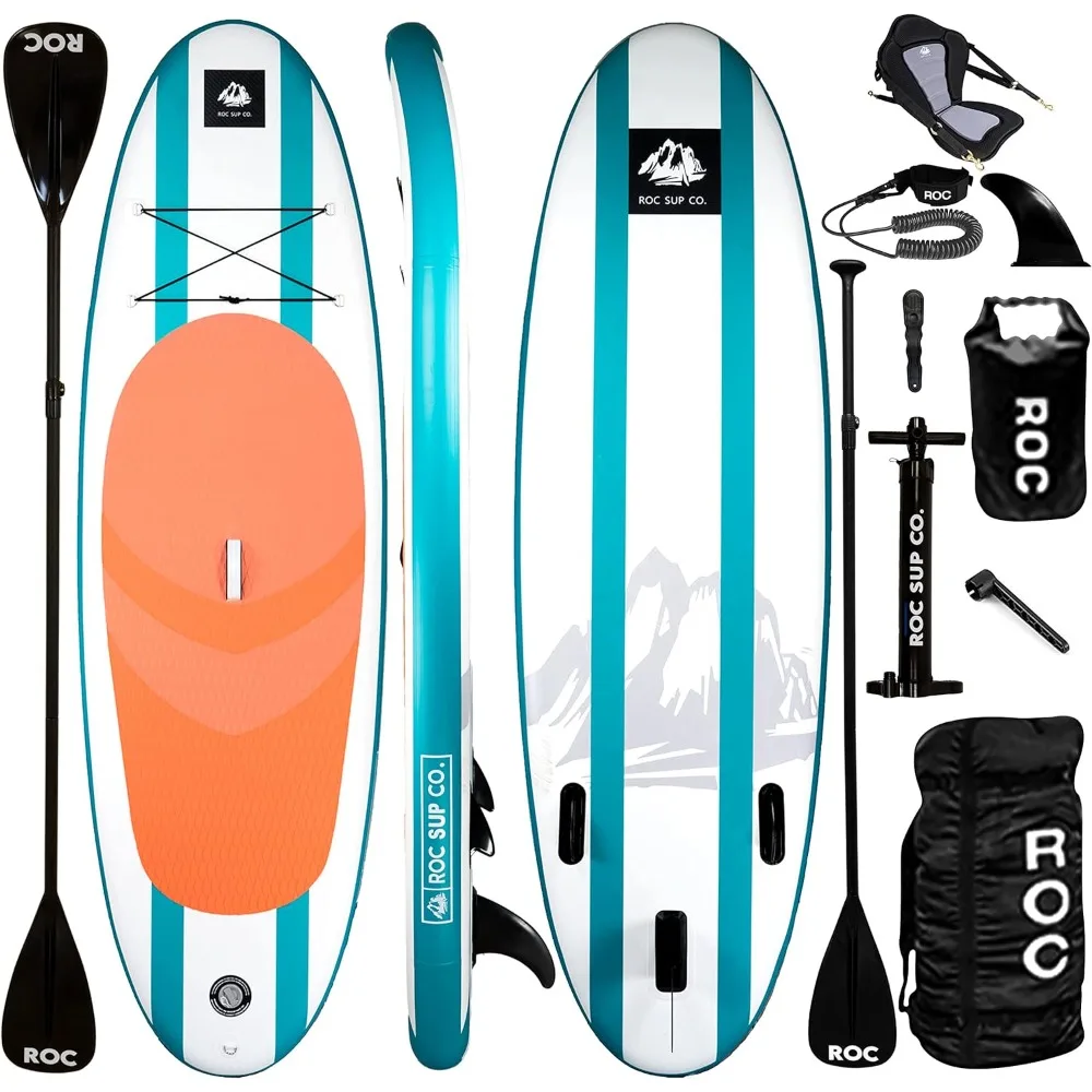 

Up Paddle Boards with Premium SUP Paddle Board Accessories, Wide Stable Design, Non-Slip Comfort Deck for Youth & Adults