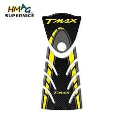 Gel Fuel Oil Tank Pad Fish Bone Cas Cap For tmax 530 TMAX530 Sticker Carbon Fiber Tankpad Decorative Protector